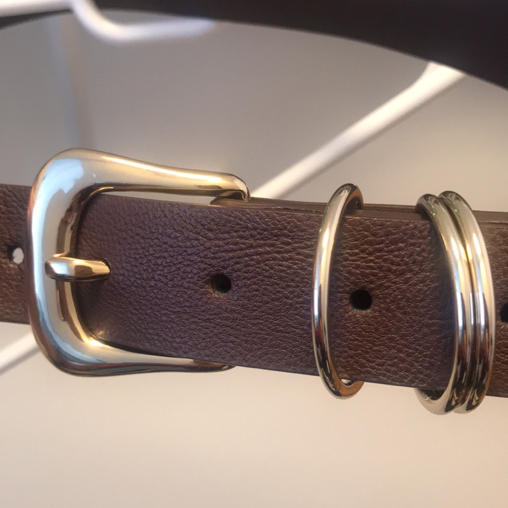 3/$25💎NEW! Faux Leather Belt with Gold Buckle